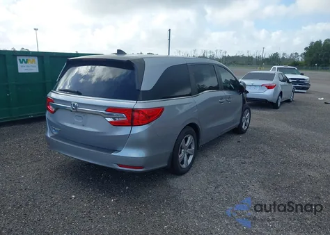 2020 Honda Odyssey Ex z USA, uszkodzony, nr VIN 5FNRL6H54LB014751